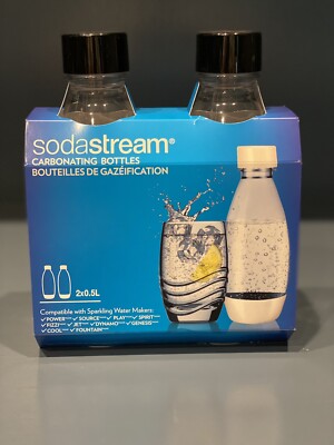 Sodastream White Carbonating Bottle 0.5L