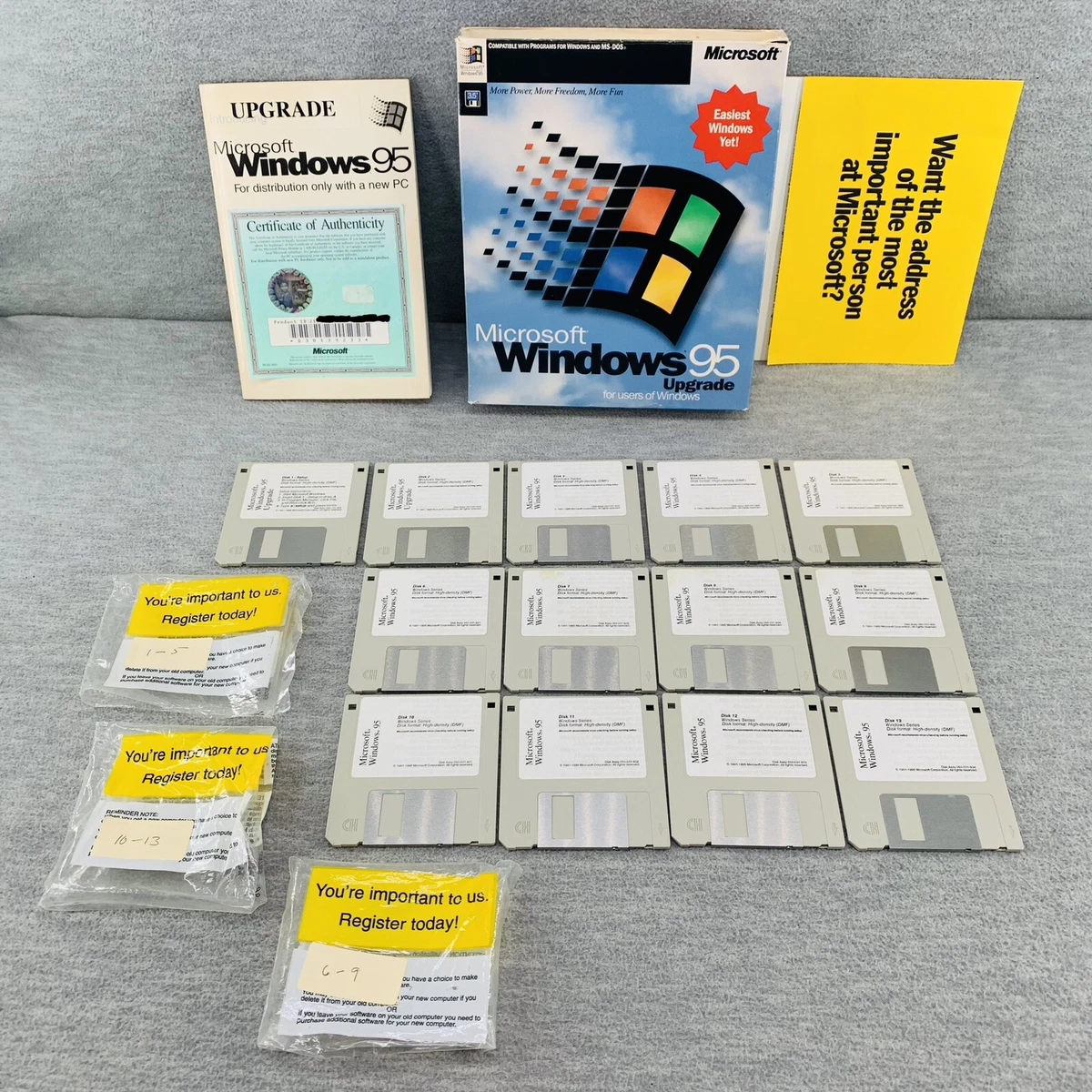 Windows 95 Floppy Disk Installation Lot In 2023 Windows 95,
