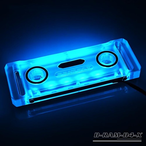 Bykski RAM Water Cooling Block for Dual Channel 2pcs RAM or 4 Channel 4pcs - 第 6/16 張圖片
