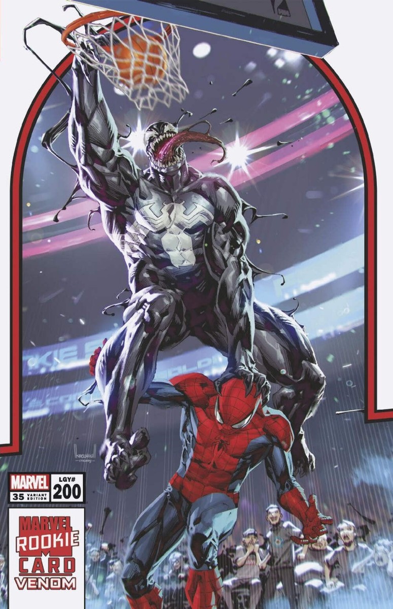 Venom #35 200 Kael Ngu Spider-Man Basketball Trading Card