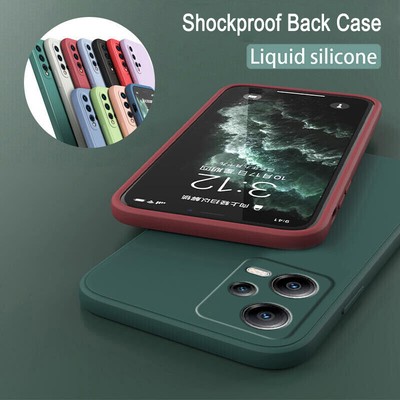 Matte Liquid Silicone Phone Case Cover For Xiaomi Poco X5 X6 F6 M6 15 14 13T Pro