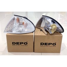 Pair DEPO Turn Signal Light Assy Fit For BMW E46 3Series 4-Door 2-Door 1997-2001