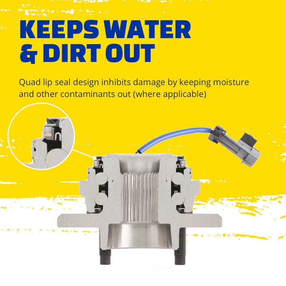 Wheel Bearing and Hub Assembly fits 2007-2015 Mini Cooper  MOOG HUB ASSEMBLIES - Image 3 of 4