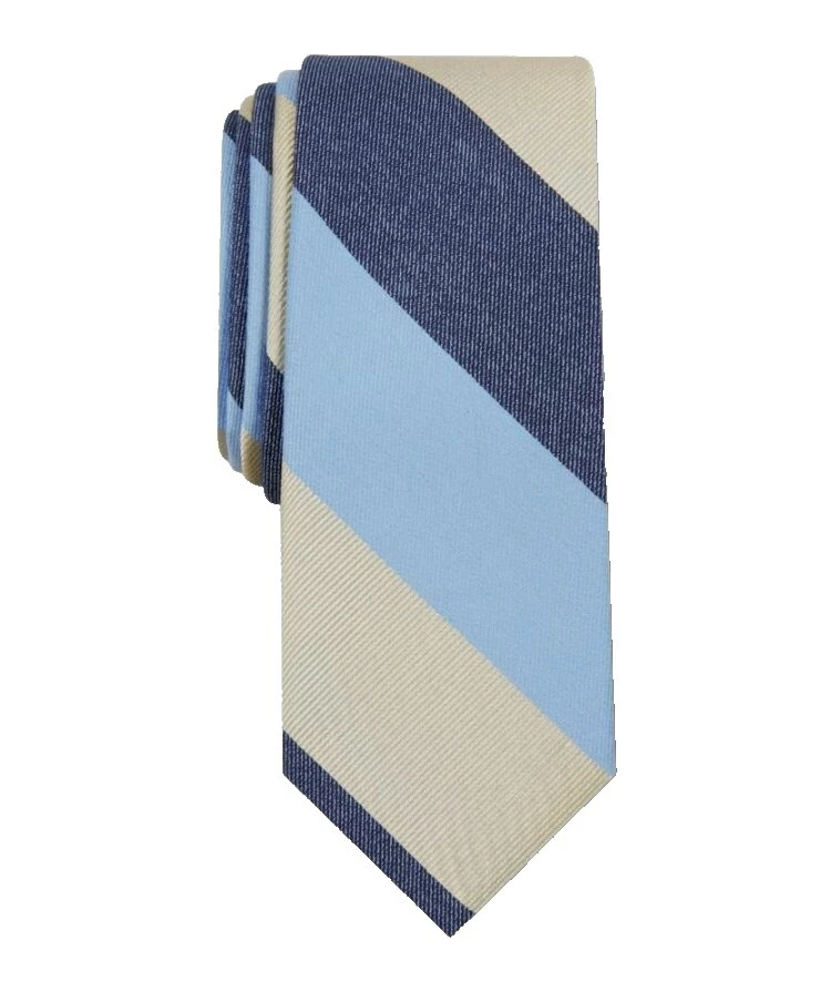 Bar III Striped 100% Silk Ties for Men