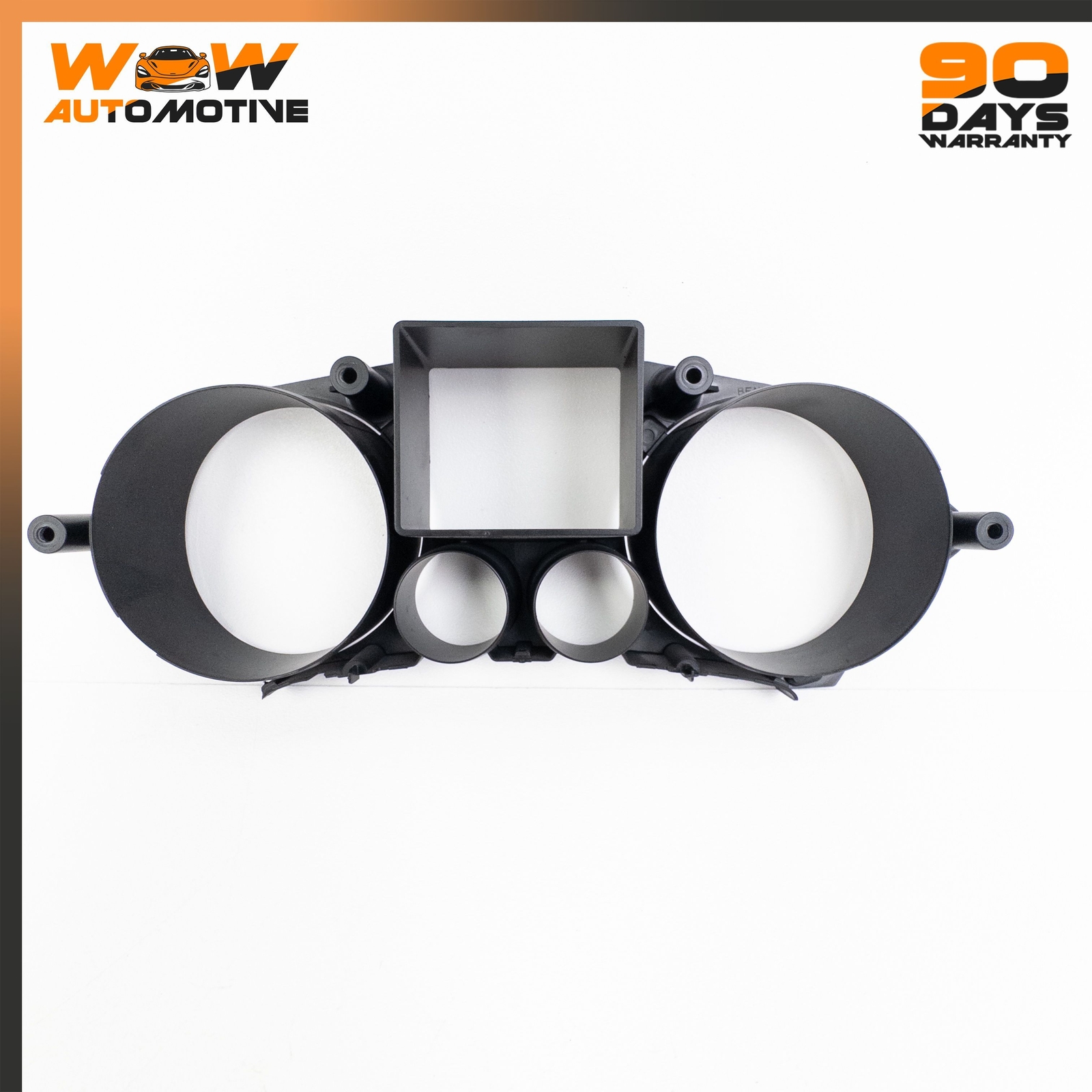 04-13 BENTLEY CONTINENTAL GTC DASHBOARD SPEEDOMETER TRIM DISTANCE PIECE BLACK OE