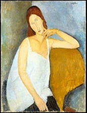 Decoration Poster.Home room art.Interior design.Modigliani portrait.Woman.7304