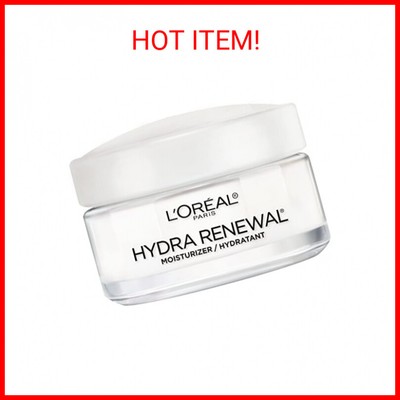 L'Oreal Paris Skincare Hydra-Renewal Face Moisturizer with Pro-Vitamin B5 for Dr