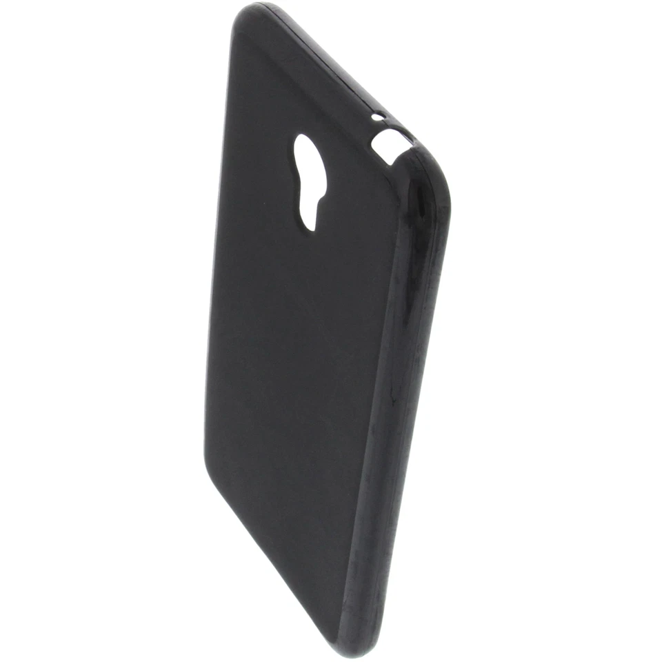 Custodia per Meizu M3 Note Custodia Cellulare TPU Gomma Custodia Nera - Immagine 2 di 4