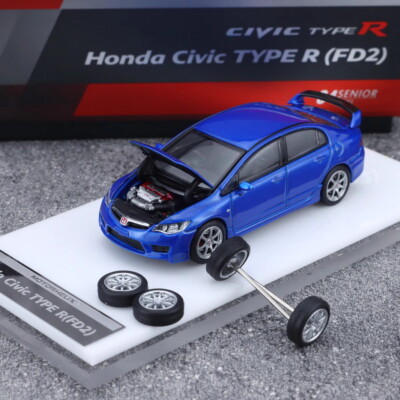 Modellino Auto Scala 1:43 Ebbro HONDA CIVIC TYPE R 2015 Modellismo - Foto 4