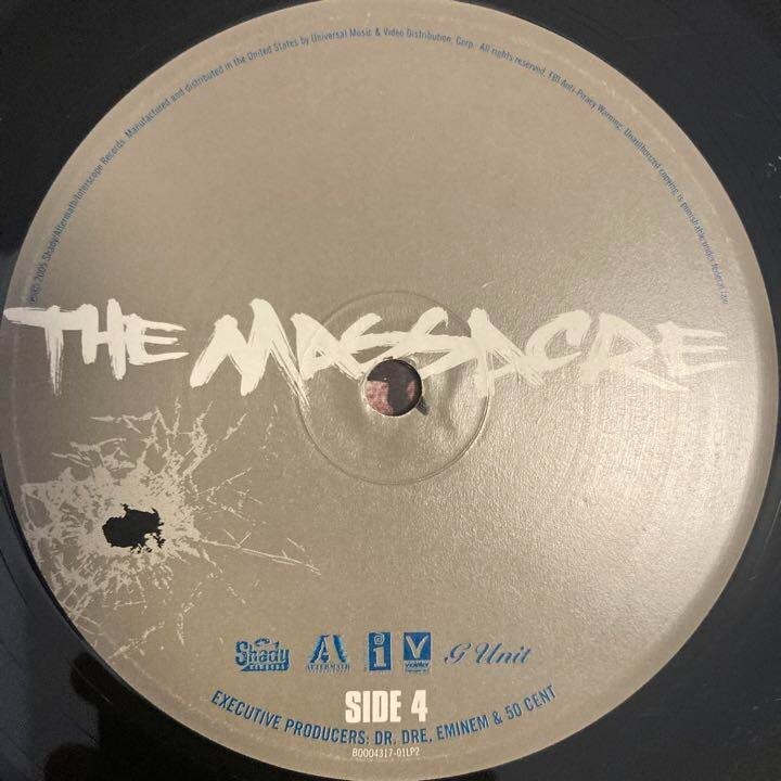 50 Cent / The Massacre 2005 US Original 2LP Vinyl Eminem, Dr. Dre