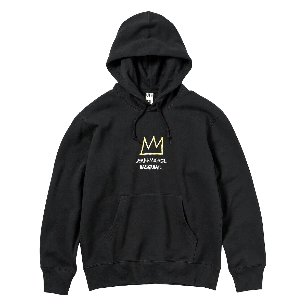 UNIQLO x Jean Michel Basquiat NYC POP ICONS u0026#039;Kingu0026#039; Hoodie Black  Size L | eBay