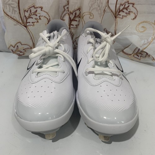 Nike men’s Alpha Huarache Varsity 4 Low Baseball cleats Size 7 white new - Picture 2 of 6