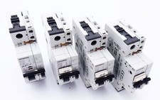 4x Siemens 5SY61 MCB C16 5SY6116-7 Circuit Breaker + 5ST301. AS -used-
