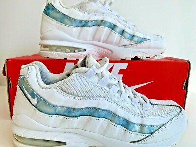 Nike Air Max 95 White Cobalt Pulse Größe 6 UK EUR 40 905348-102