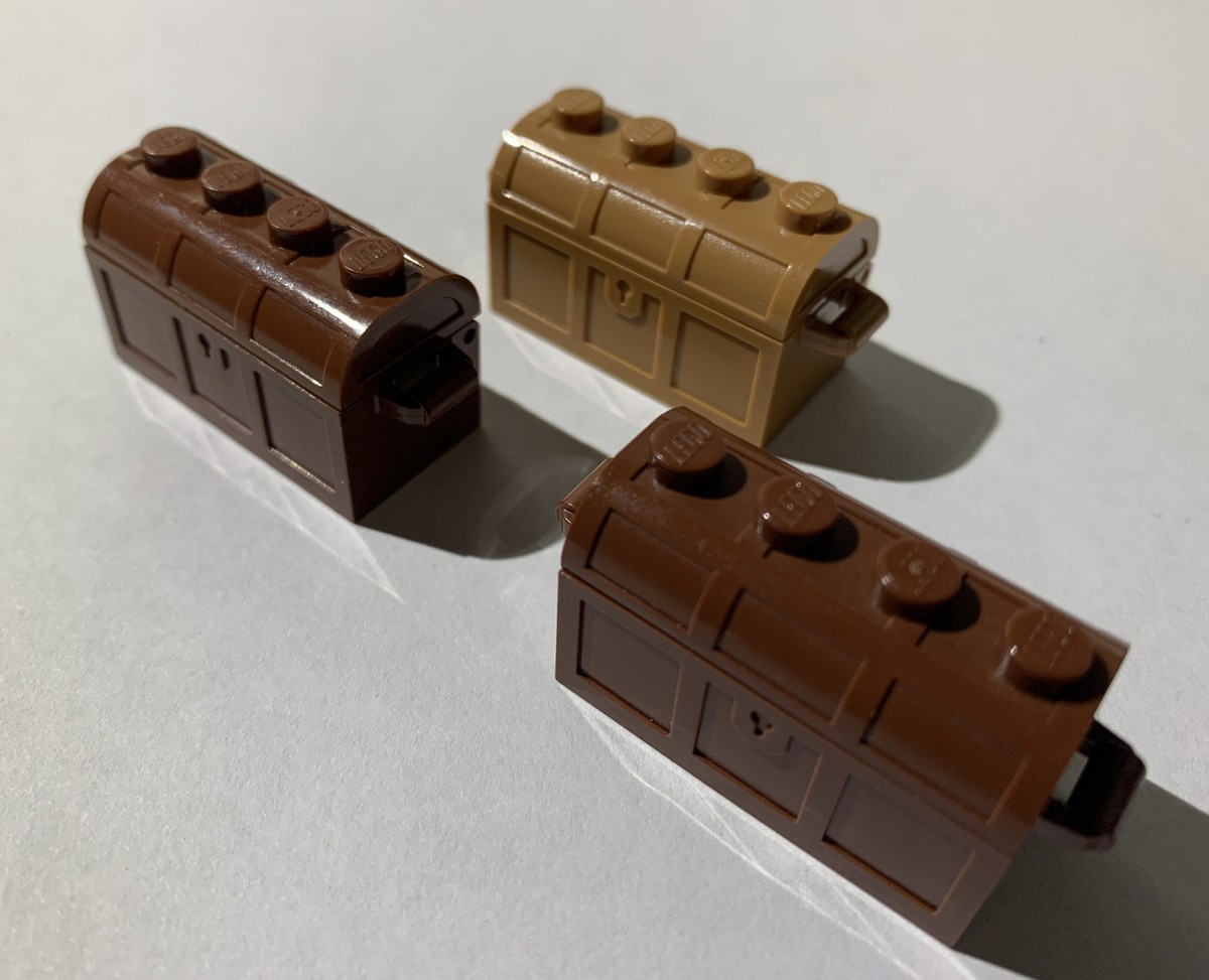 メジャー LEGO Parts 4738 / 4739 (1 set) Treasure Chest w Lid Pick Color | eBay