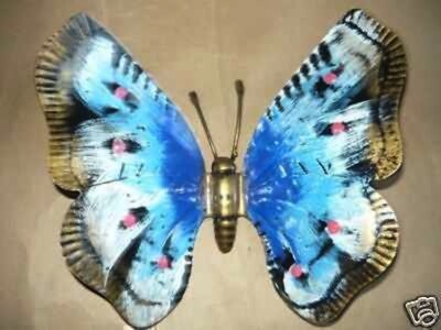 Schmetterling groß Schmiedeeisen zum Aufhängen verschiedene Farben Geschenkidee Bonboniere