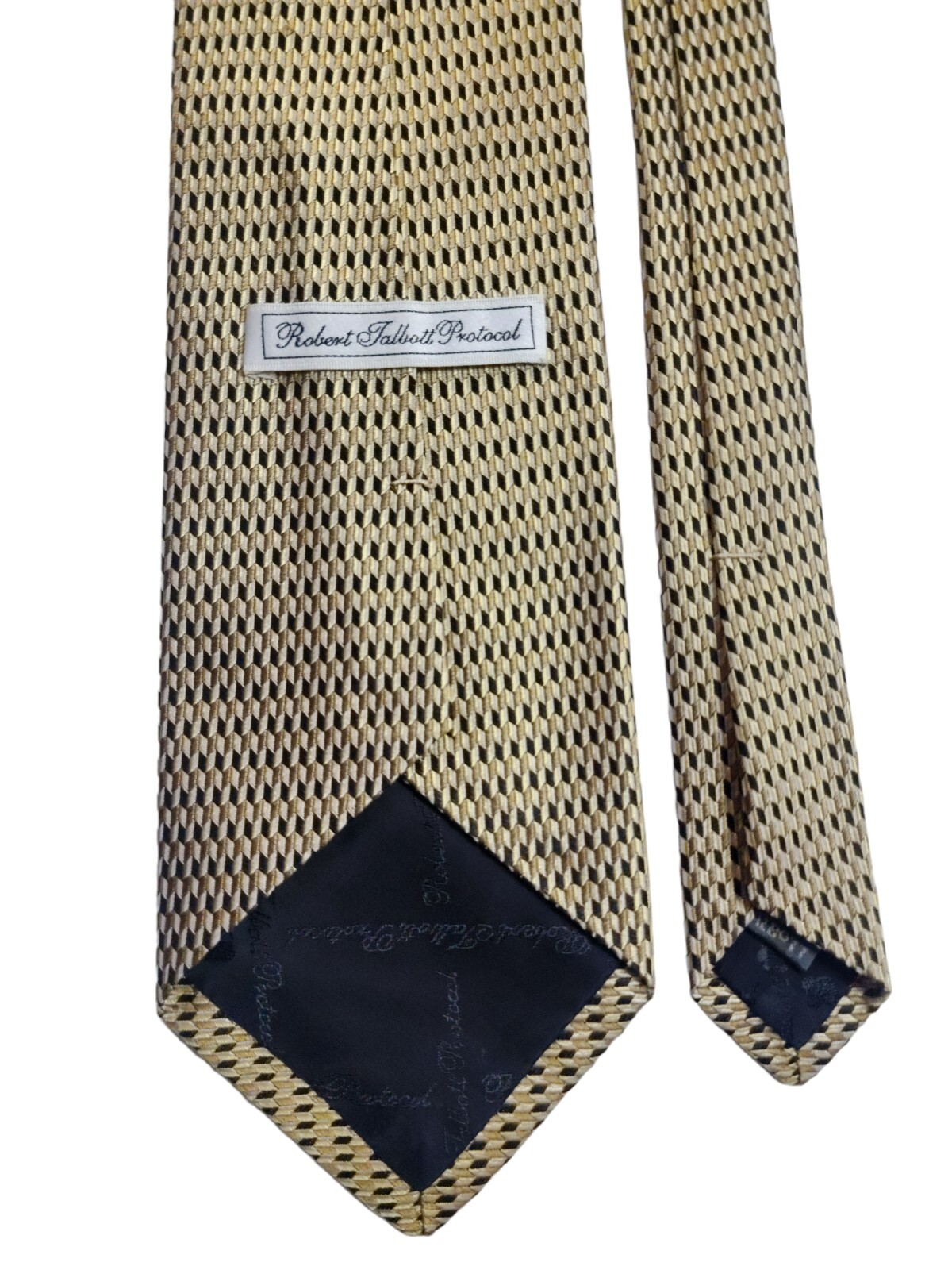 7A) ROBERT TALBOTT PROTOCOL GOLD BLACK GEOMETRIC … - image 3