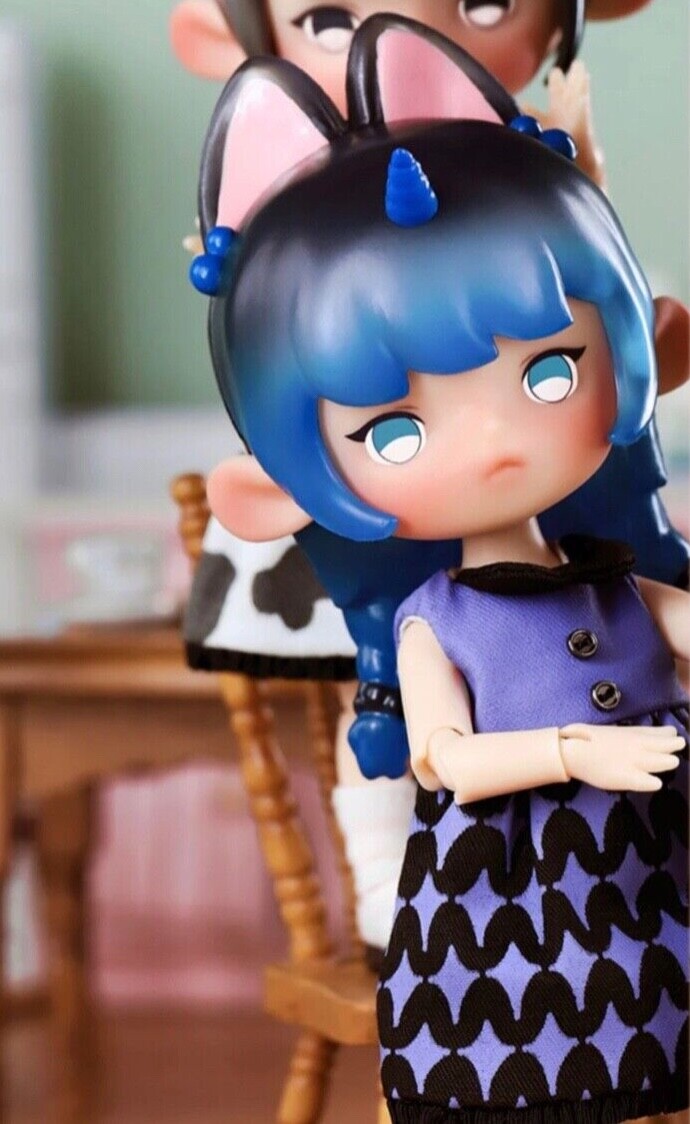 Poupée de collection Bjd Penny's box Antu loup pour décorer votre bibliothèque fantastique