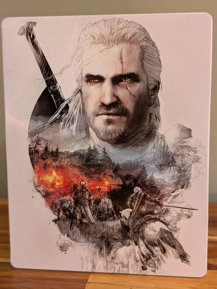 The Witcher 3: Wild Hunt Xbox One Steelbook With Game, Map, Sticker  Soundtrack! - Image 2 of 4