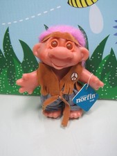 1986 HIPPY 1 - 5" DAM Troll Doll - NEW WITH HANG TAG - NEW W/MINOR FLAW -RARE