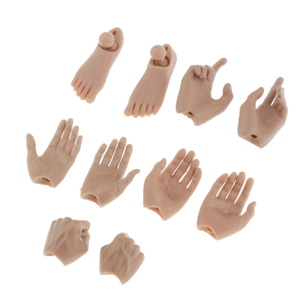 SUPVOX 10 Stück Vinyl-Babypuppenköpfe – 3,5 X 3 X 4,3 Cm, Zum Bemalen, Für DIY, Schlüsselanhänger & Puppenersatzteile