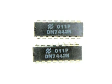 DM7442N  "Original" National  16P DIP TTL IC  1  pc