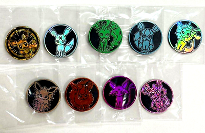 pokemon card coin Amazon.com: Official Pokemon Coin - Eevee - Holo FOIL Shiny main image 1