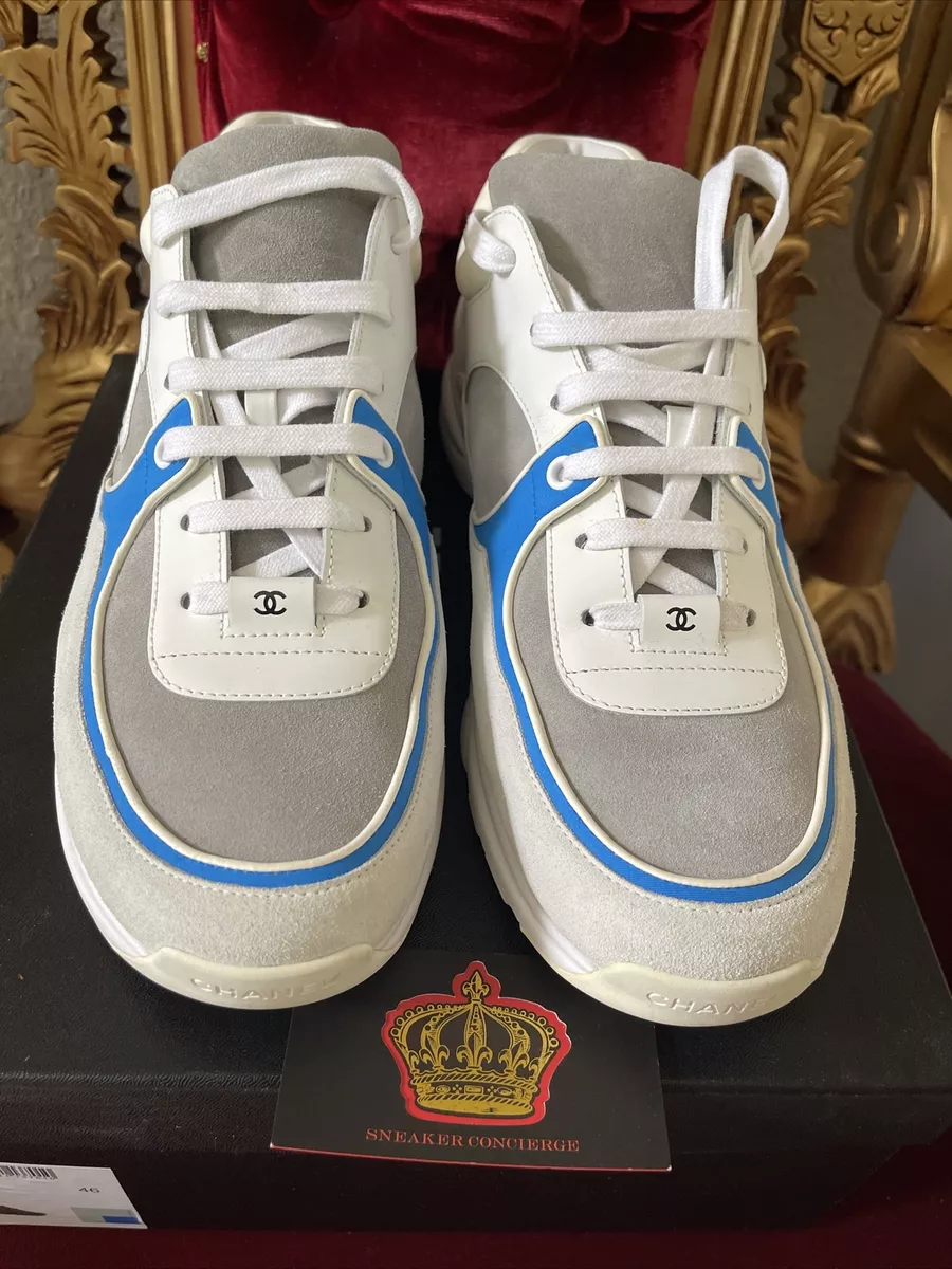 CHANEL Pre-Owned 2010 CC stitch leather sneakers price in Dubai, UAE |  Compare Prices