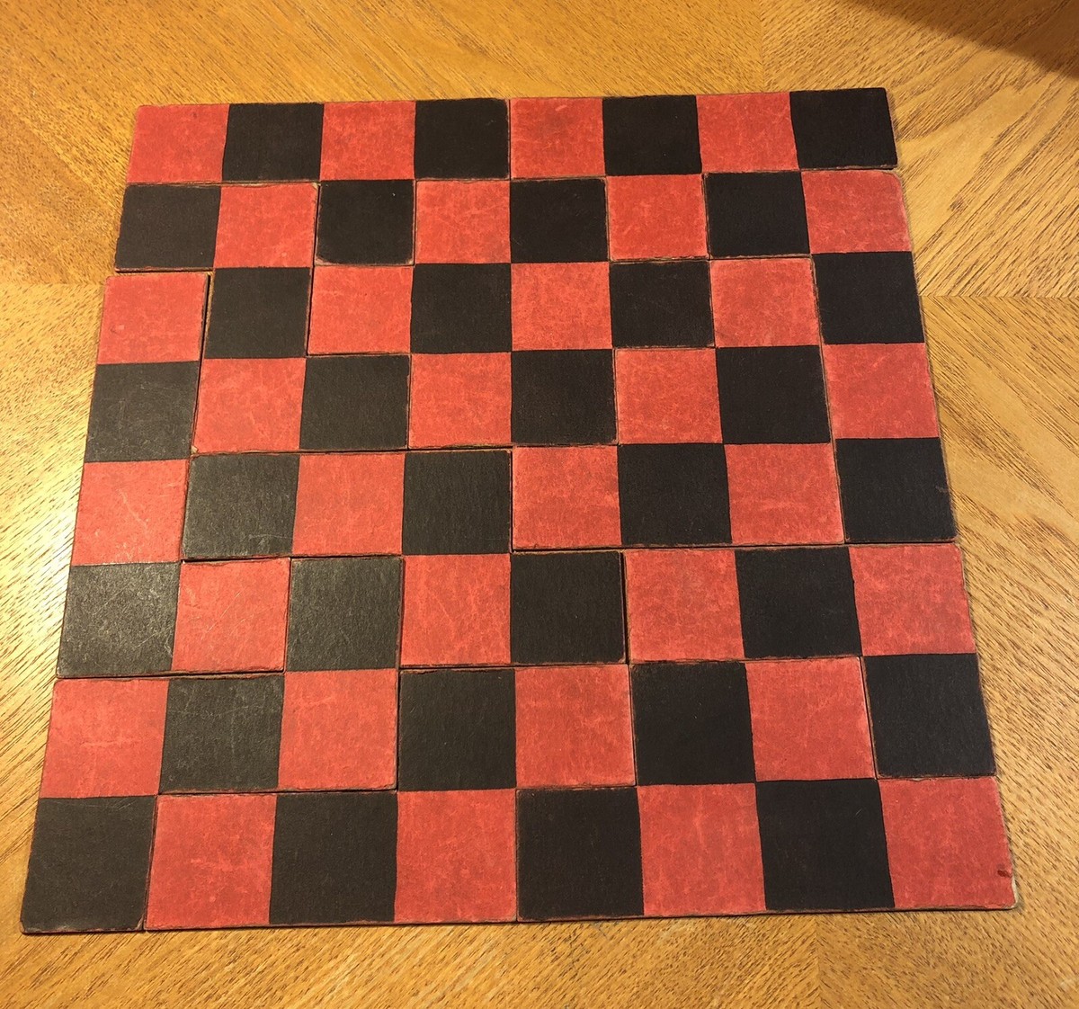 Vintage Checkerboard Puzzle Complete | eBay