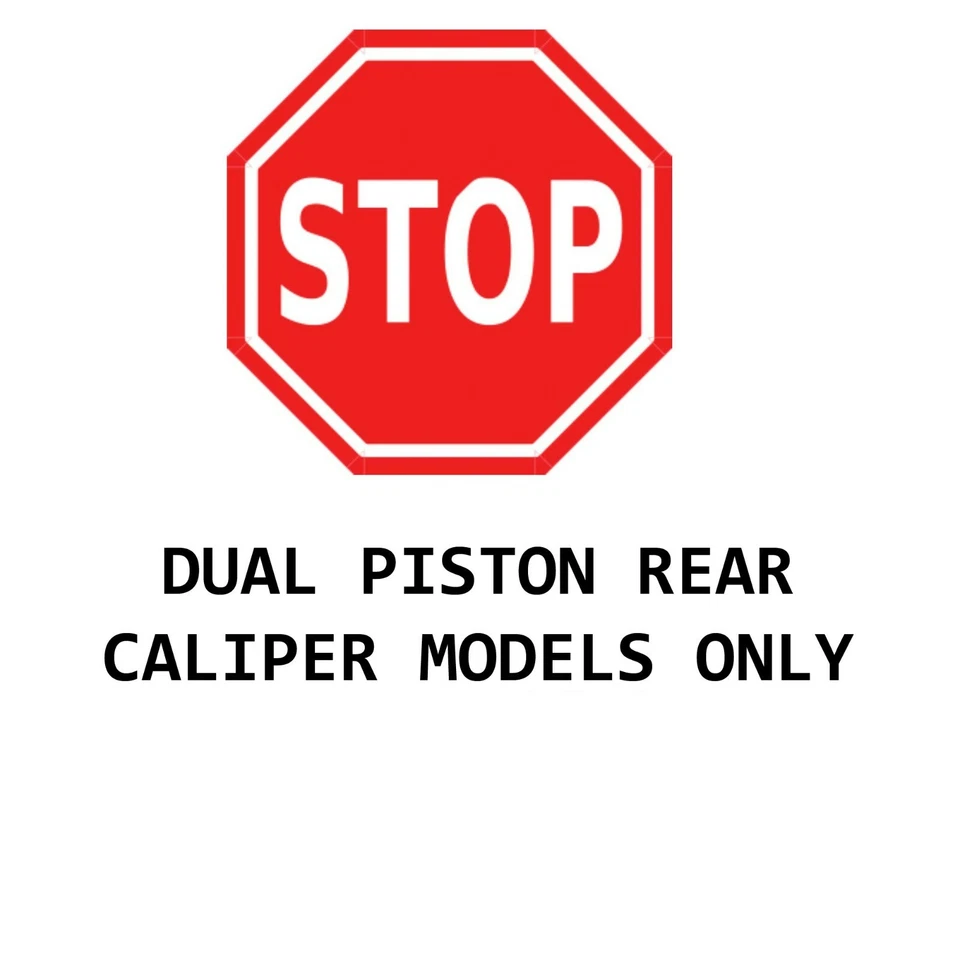 Rotores de freno traseros pastillas de cerámica para Dodge Grand Caravan Journey Town & Country Foto 3 de 4