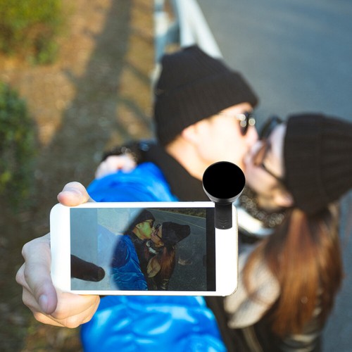 1 Telefonkamera -Objektivweitwinkel -Makroobjektiv für Smartphone (schwarz) - 第 8/12 張圖片