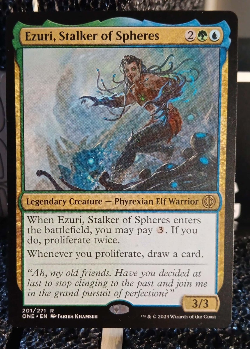 MTG Ezuri, Stalker of Spheres 201 Phyrexia: All Will Be One MTG Card | eBay MTG Ezuri, Stalker of Spheres 201 Phyrexia: All Will Be One MTG Card | eBay