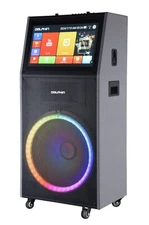 Dolphin All-In-One Karaoke Sound System with 18.5” Touchscreen and 80W RMS Power
