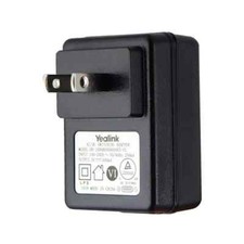 Yealink 5V/600mA AC/DC Single USB Adapter/Charger Black 0H-1006B0500600UU-UL 