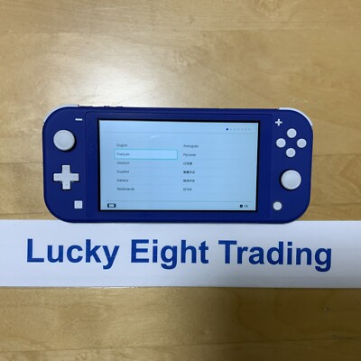 E107 Nintendo Switch Lite console Blue SW Japan w/box