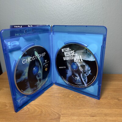 House of Wax Return to House on Haunted Hill Ghost Ship (Blu-ray