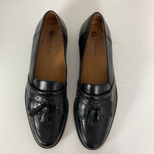 Magnanni Herren 11N schwarz Leder Quaste Halbschuhe Vigo 9341 Spanien Karriereschuhe - Bild 6 von 12