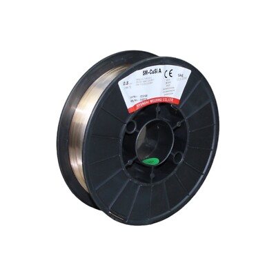 Schweißdraht CuSi3 0,8mm 5 Kg Kupfer Zink D200 Spule Rolle 2.1461 Mig Löten