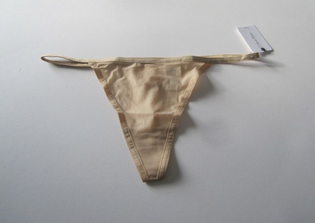 sheer marquisette thong