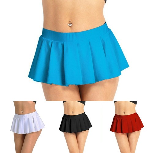 Mini Skirt Pleated Short Skater 