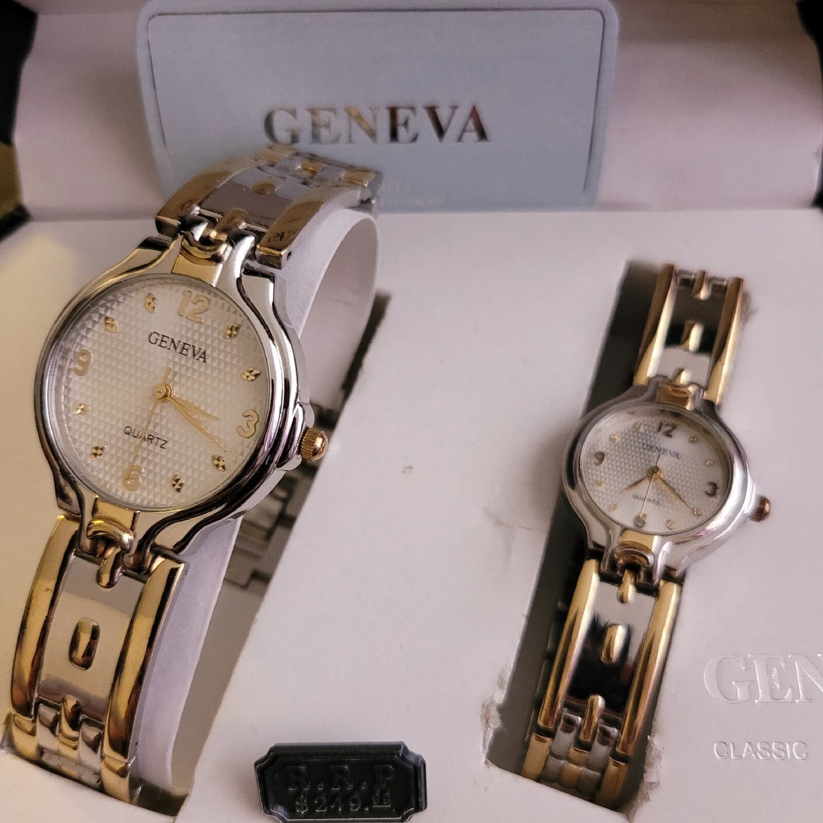 Geneva classic hotsell quartz watch