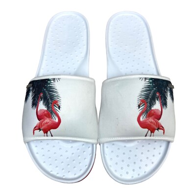 Ted Baker Sauldi 2 Slide Sandals Flamingo Graphic Print Arch  display picture 3