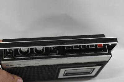 SANYO M-4200 Stereocast Stereo Cassette Player/Recorder