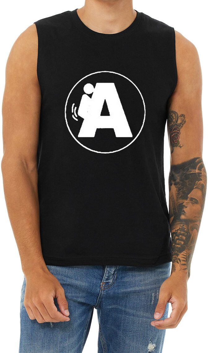 Offensive Funny Rude T-shirt Muscle Tee Sleeveless Shirt Mens Graphic Tees-image