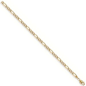 solid 9ct gold anklet