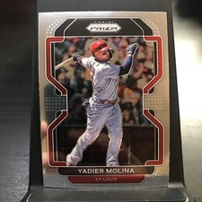 2022 Prizm Baseball Tier II Base #175 Yadier Molina - St. Louis Cardinals