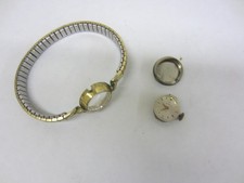 Vintage HELBROS WATCH CO 21 Jewels Ladies Wristwatch Doesn't Run