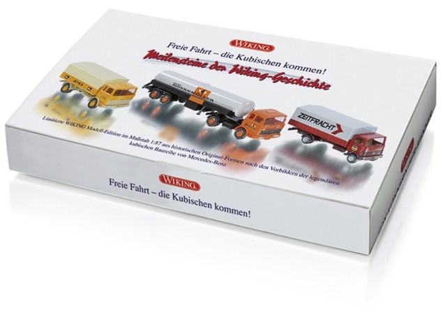 Wiking 099079 - 1/87 Set ""The Cubes Of Mb"" - New