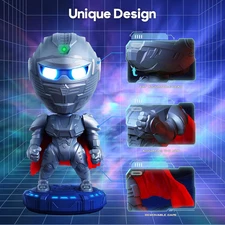 Astronauta Star Galaxy Projector Light - Mech Space Galaxy Projector for Bedr...