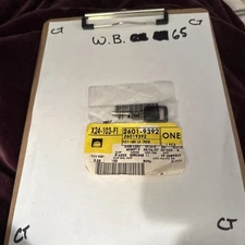 GM Genuine OEM Key Blank w/ Chip # 02, Single Sided, Ignition, Vats Logo, 523ohm